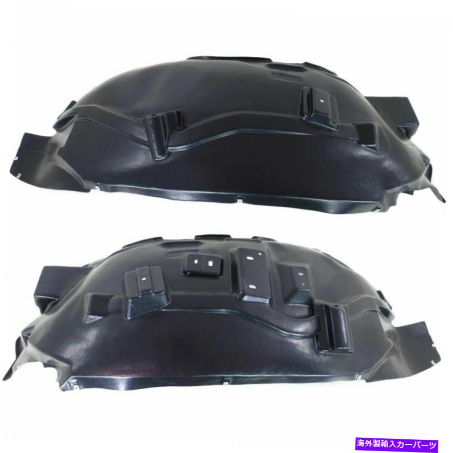 フェンダーライナー 2フィットの新しいセットFord F-150 2015-20 Front Left＆Right Sideインナーフェンダーライナー New Set of 2 Fits FORD F-150 2015-20 Front Left & Right Side Inner Fender Liner【並行輸入品】