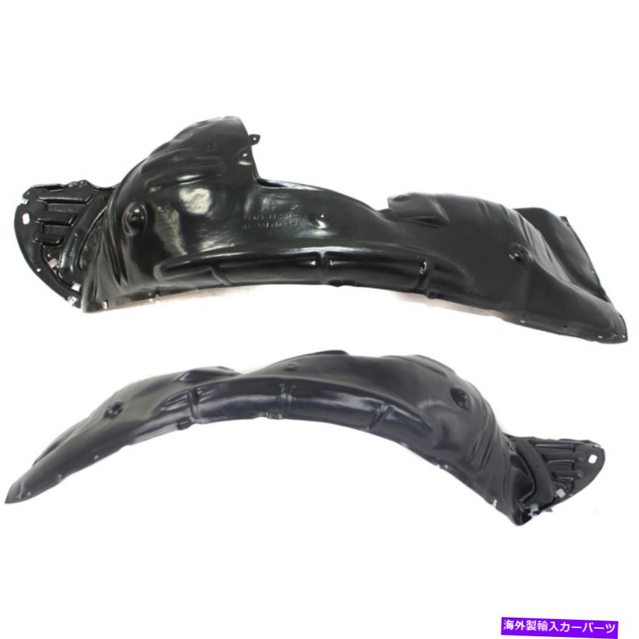 フェンダーライナー オデッセイペアの2フェンダーライナーフロントドライバーと乗客側LH RHの新しいセット New Set of 2 Fender Liners Front Driver & Passenger Side LH RH for Odyssey Pair【並行輸入品】
