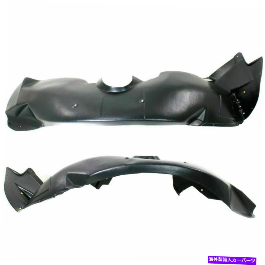 フェンダーライナー 新しいフィット2012-2015シボレーカマロフロントRH＆LHサイドフェンダーライナーZL1モデル New Fits 2012-2015 Chevrolet Camaro Front RH & LH Side Fender Liner ZL1 Model【並行輸入品】