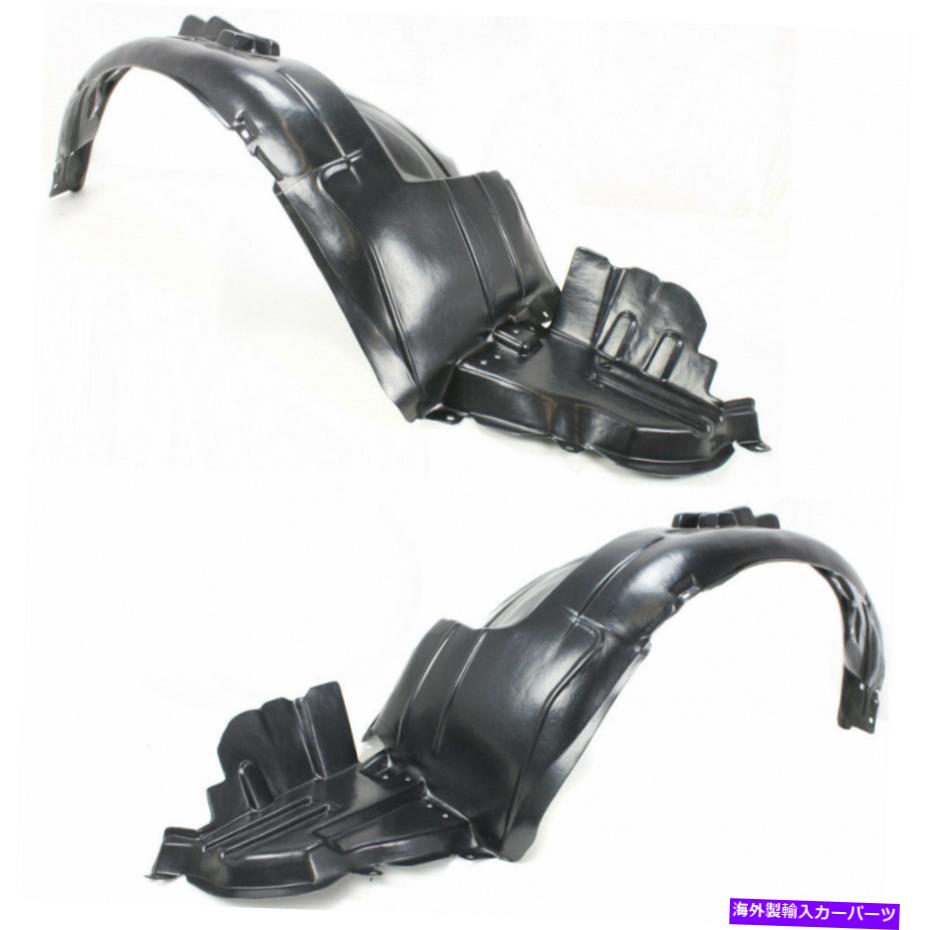 フェンダーライナー Subaru Impreza Splash Guard/Fender Liner 2006 2007 LHおよびRHペア/セットフロント用 For Subaru Impreza Splash Guard/Fender Liner 2006 2007 LH and RH Pair/Set Front【並行輸入品】