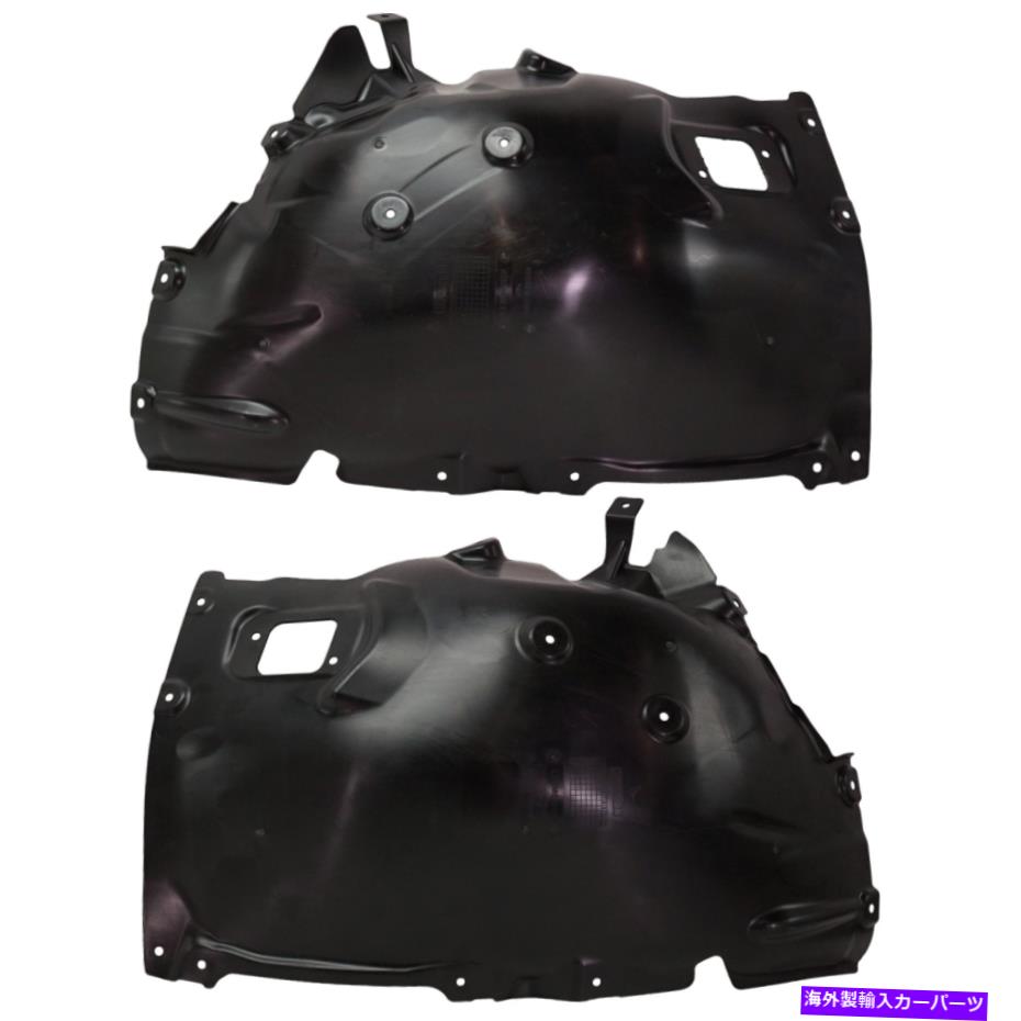 フェンダーライナー 51717315730、51717315729 330 BMW 330i Xdrive 2019-2021ペアの新しいセット2 51717315730, 51717315729 New Set of 2 for 330 BMW 330i xDrive 2019-2021 Pair【並行輸入品】