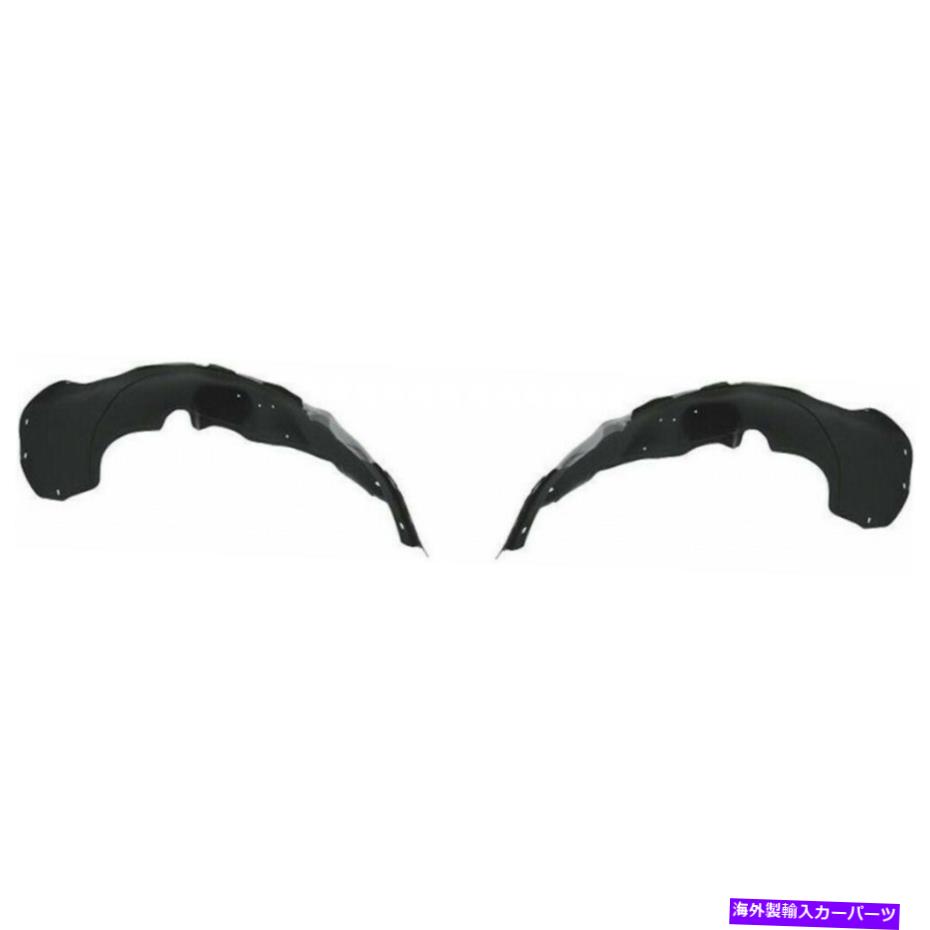 フェンダーライナー シボレーシルバラード1500 HDクラシックフェンダーライナー1999-2007 LHとRHペアフロント For Chevy Silverado 1500 HD Classic Fender Liner 1999-2007 LH and RH Pair Front【並行輸入品】