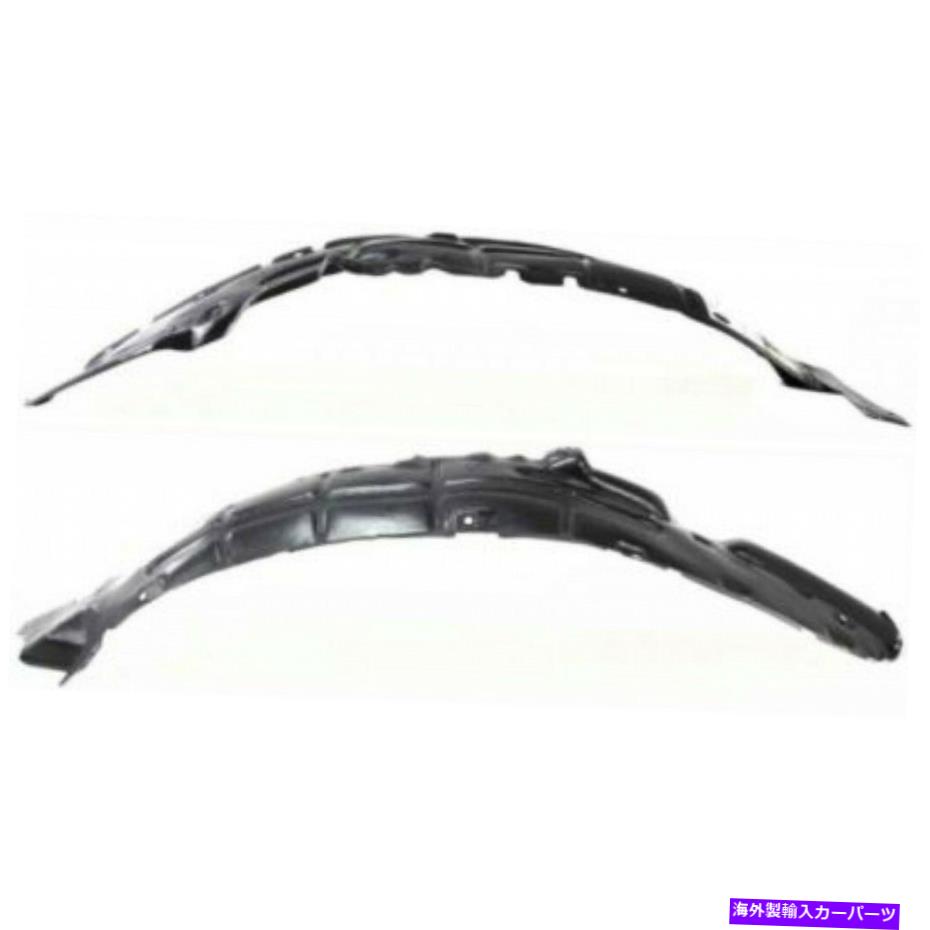 フェンダーライナー ホンダパスポートスプラッシュガード/フェンダーライナー1994-1997 LHおよびRHペア/セットフロント For Honda Passport Splash Guard/Fender Liner 1994-1997 LH and RH Pair/Set Front【並行輸入品】