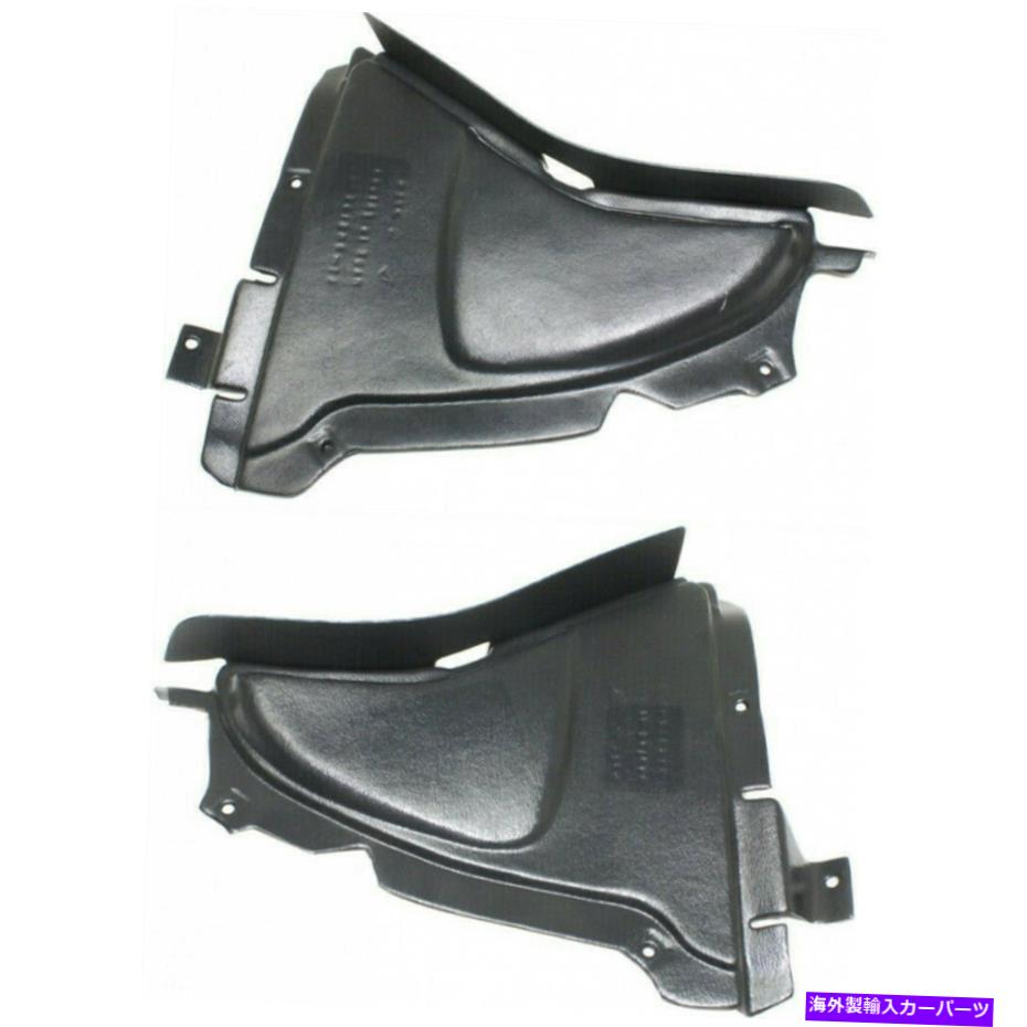 フェンダーライナー BMW 535I GT XDRIVEスプラッシュガード/フェンダーライナー2011-2017 LHおよびRHペアフロント用 For BMW 535i GT xDrive Splash Guard/Fender Liner 2011-2017 LH and RH Pair Front【並行輸入品】