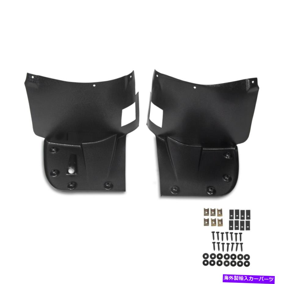 フェンダーライナー BMW E39 M5左+右ペアフロントバンパースプラッシュパネルライナートリムフェンダーキット用 For BMW E39 M5 Left+Right Pair Front Bumper Splash Panel Liner Trim Fender Kits【並行輸入品】