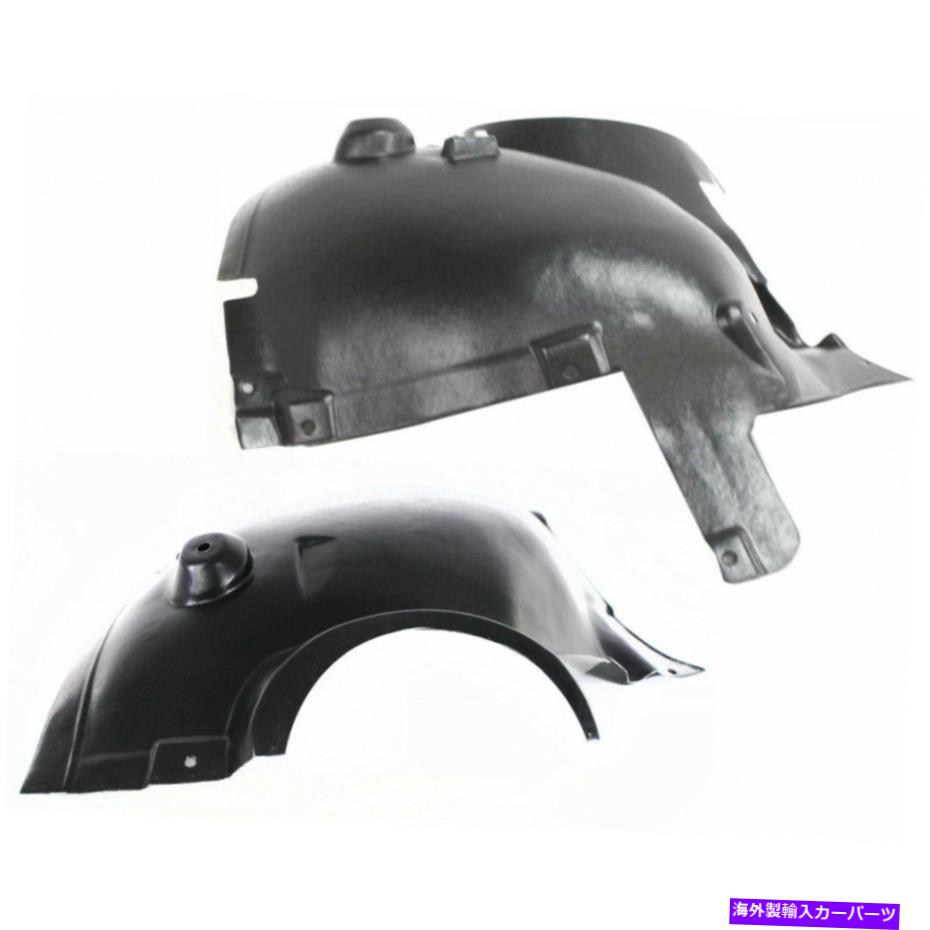 フェンダーライナー メルセデスベンツCLK500スプラッシュガード/フェンダーライナー2003-2009 LH＆RHペアフロント用 For Mercedes-Benz CLK500 Splash Guard/Fender Liner 2003-2009 LH & RH Pair Front【並行輸入品】