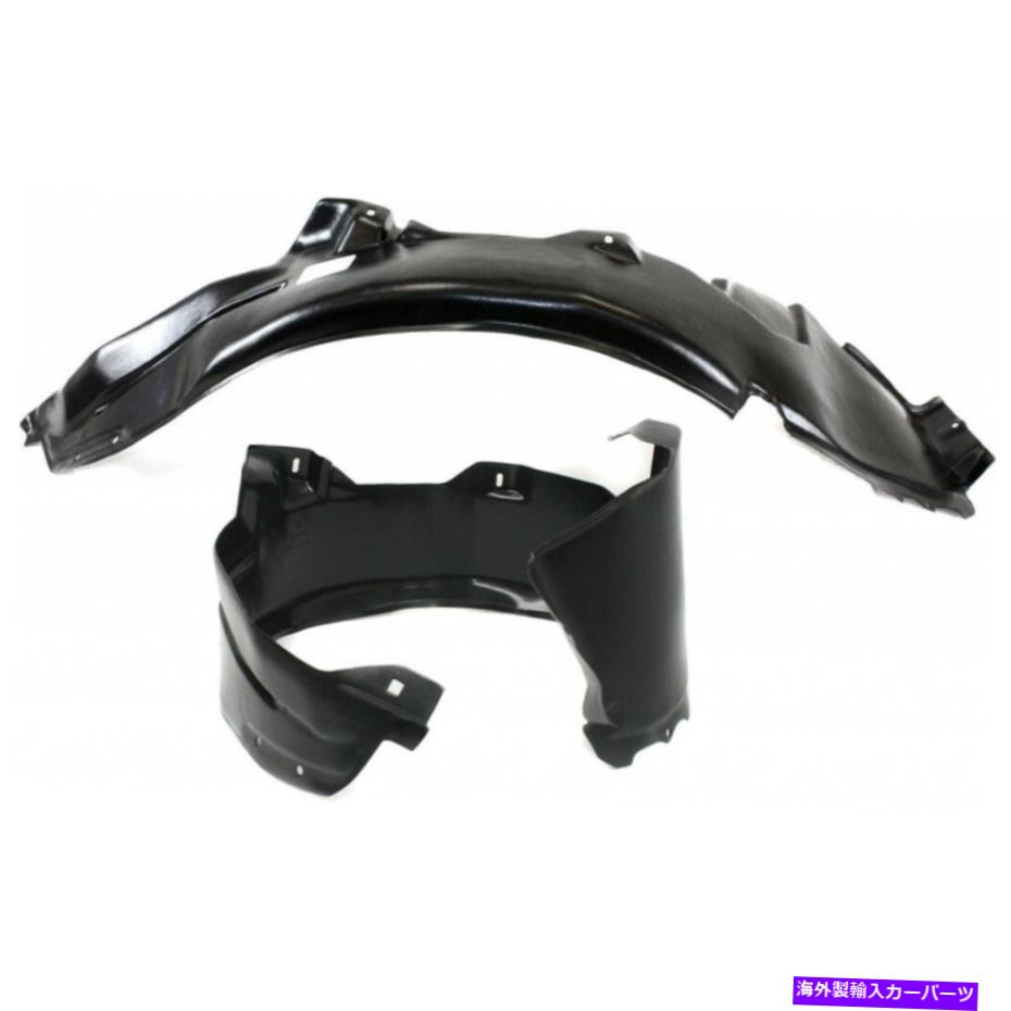 フェンダーライナー ボルボV40スプラッシュガード/フェンダーライナー2001-2004 LHおよびRHペア/セットフロント For Volvo V40 Splash Guard/Fender Liner 2001-2004 LH and RH Pair/Set Front【並行輸入品】