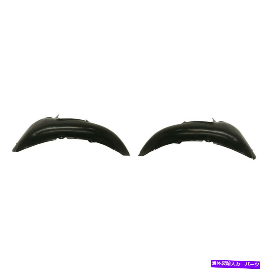 フェンダーライナー VW 3C8805978A、3C8805977A用の2つの前面左と右のペアフェンダーライナーセット Pair Fender Liners Set of 2 Front Left-and-Right for VW 3C8805978A, 3C8805977A【並行輸入品】