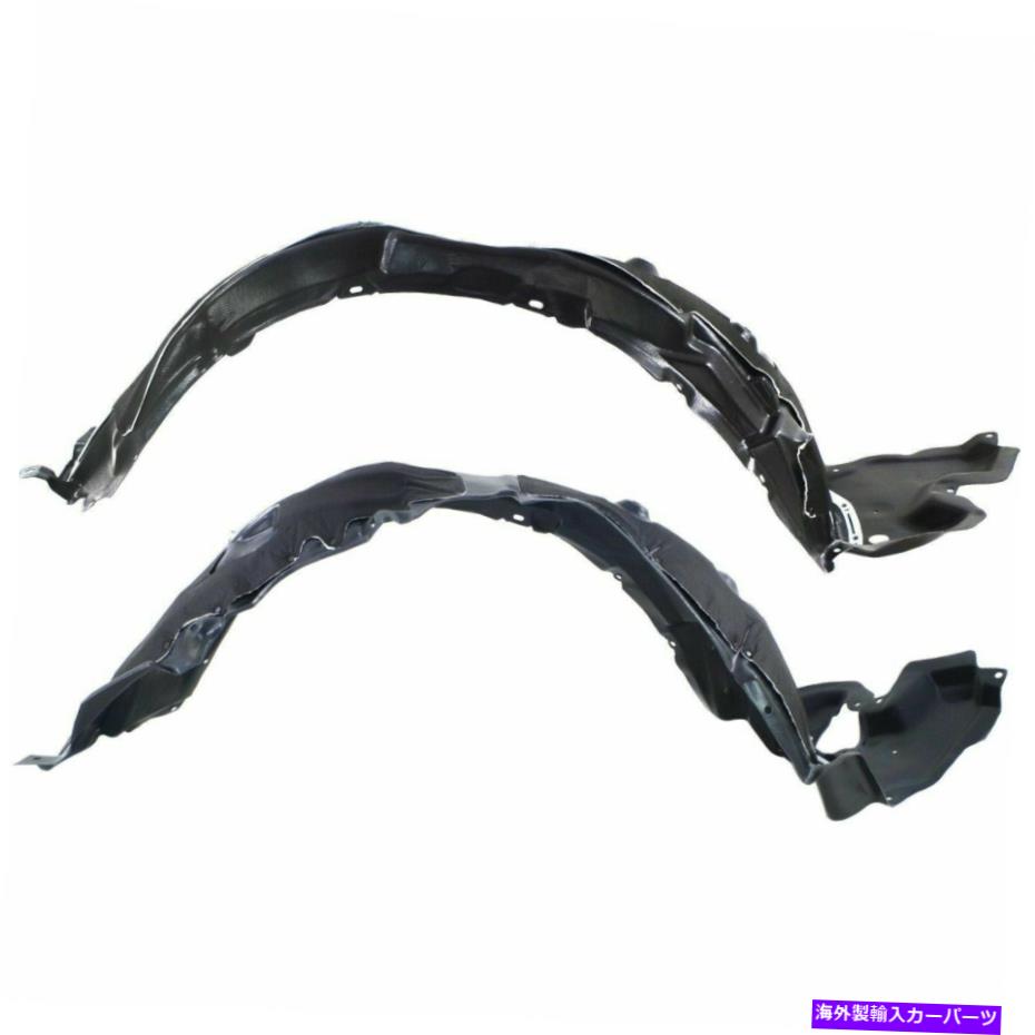 フェンダーライナー 2つの助手席とドライバーサイドのフェンダーライナーセットLexus IS250 IS350 Fender Liner Set of 2 Front Passenger And Driver Side Fits Lexus IS250 IS350【並行輸入品】