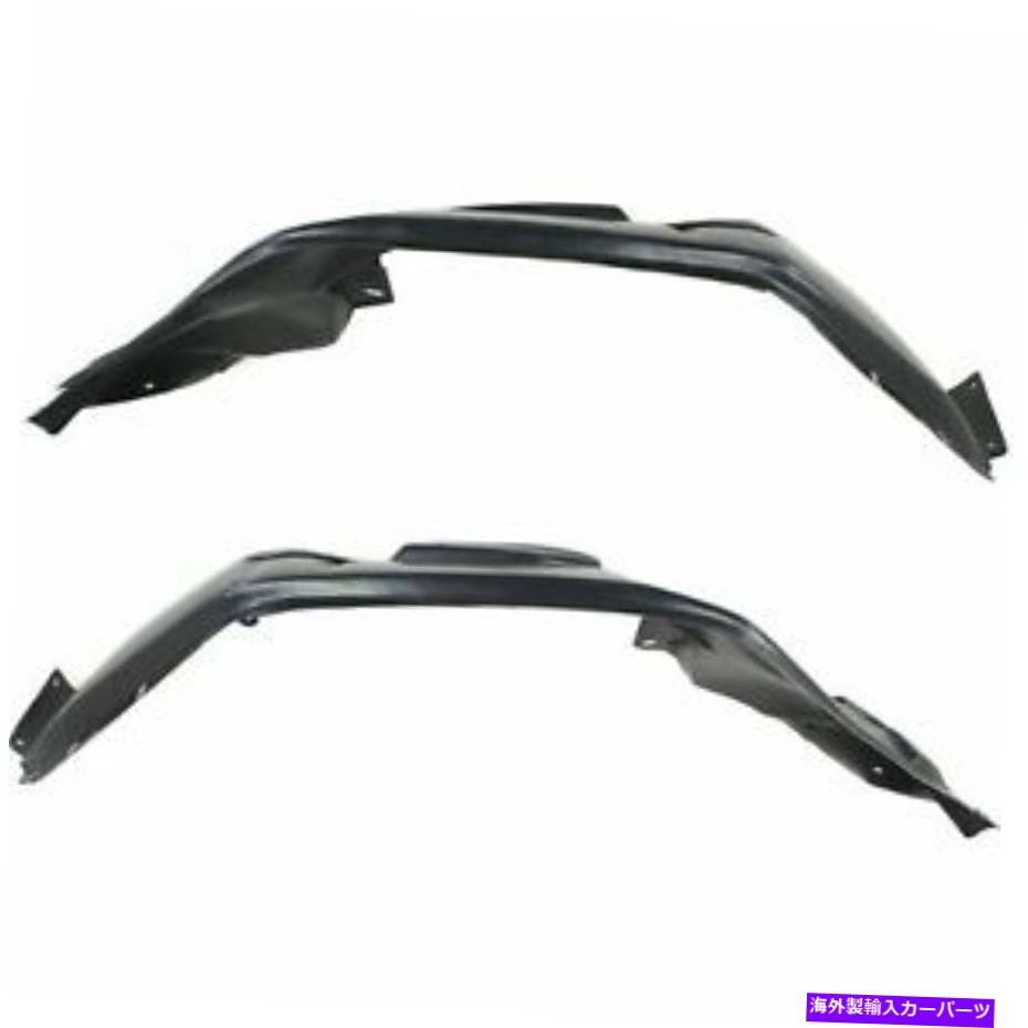 フェンダーライナー 新しいフェンダーライナーフロント左＆右側PPプラスチックフィット2011-2017ジープパトリオット New Fender Liner Front Left & Right Side Pp Plastic Fits 2011-2017 Jeep Patriot【並行輸入品】