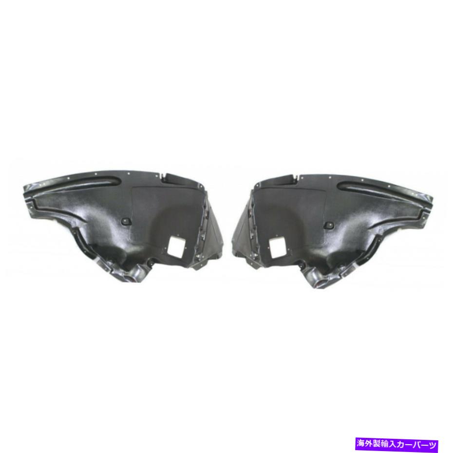 フェンダーライナー BMW X5スプラッシュガード/フェンダーライナー2007 2008 LHおよびRHペアフロント4.8I/3.0SI For BMW X5 Splash Guard/Fender Liner 2007 2008 LH and RH Pair Front 4.8i/3.0si【並行輸入品】