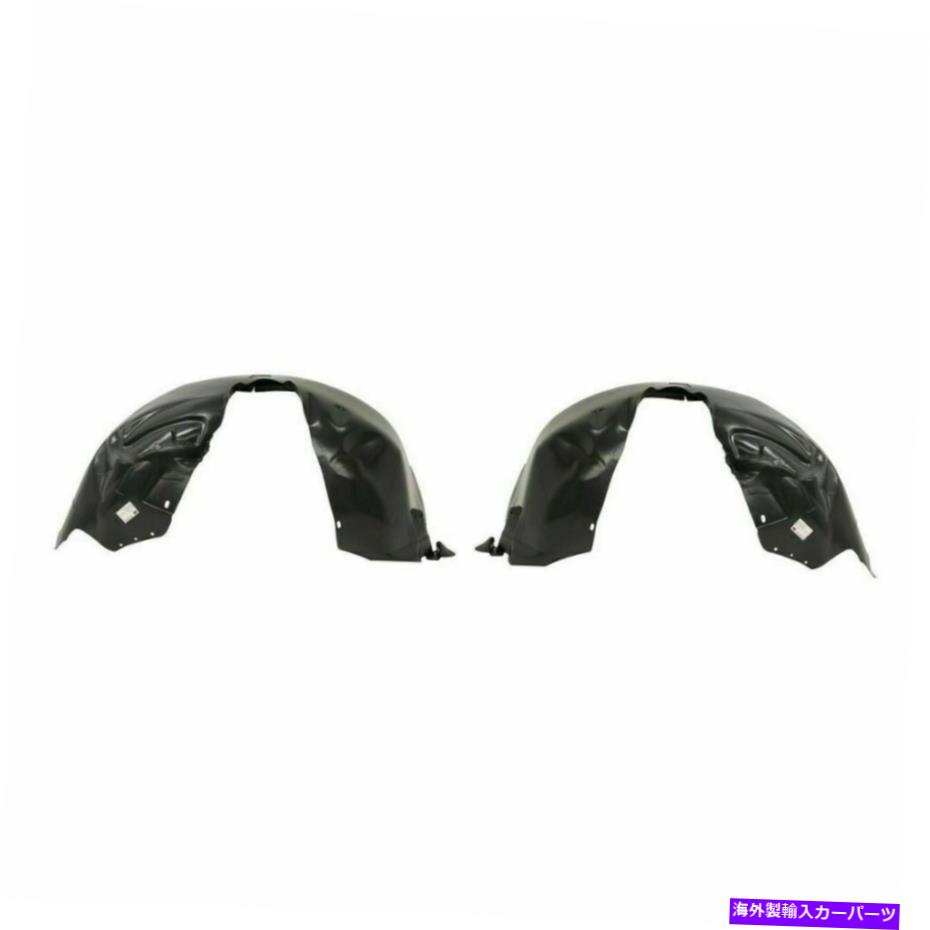 フェンダーライナー Ford Taurus Mercury Sable 2008-2009用の2フロントLH＆RHフェンダーライナーの新しいセット New Set of 2 Front LH & RH Fender Liner For Ford Taurus Mercury Sable 2008-2009【並行輸入品】