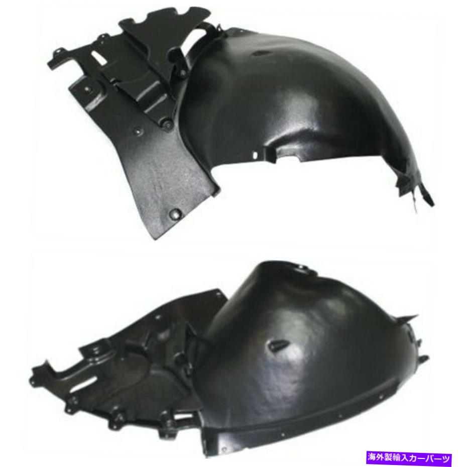 フェンダーライナー Chevy 23194410、23153555の2つの前面左と右のペアフェンダーライナーセット Pair Fender Liners Set of 2 Front Left-and-Right for Chevy 23194410, 23153555【並行輸入品】