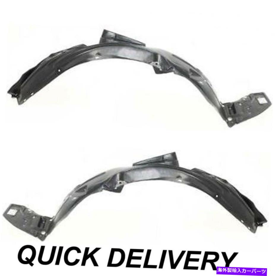 フェンダーライナー 断熱フォームフロントLHとRHサイドのないフェンダーライナーホンダフィット Fender Liner Without Insulation Foam Front LH And RH Side Fits Honda Fit【並行輸入品】