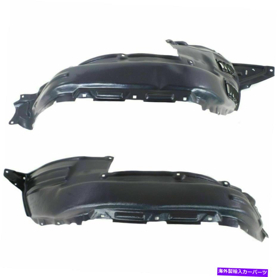 フェンダーライナー 2つの新しいセットはトヨタ4runner 2014-2020フロント左＆右側フェンダーライナー New Set of 2 Fits TOYOTA 4RUNNER 2014-2020 Front Left & Right Side Fender Liner【並行輸入品】