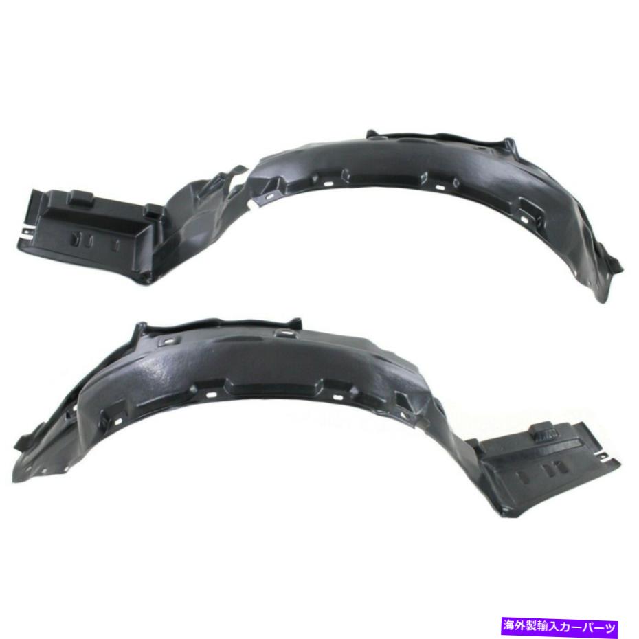 フェンダーライナー 2つのフェンダーライナーのペアセットフロント左と右74101SY8A00、74151SY8A00 Pair Set of 2 Fender Liners Front Left-and-Right 74101SY8A00, 74151SY8A00 for CL【並行輸入品】