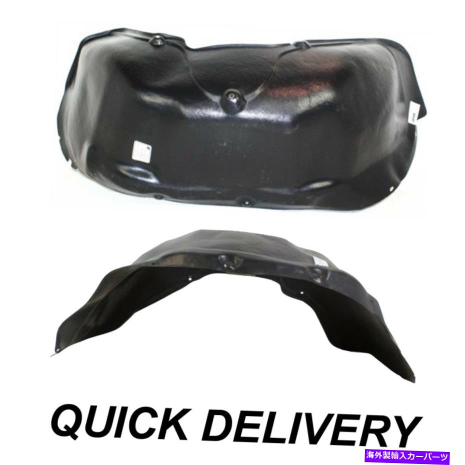 フェンダーライナー 2つのフロントドライバーと乗客のサイドのフェンダーライナーセットRAM 2500 RAM 3500 Fender Liner Set of 2 Front Driver & Passenger Side Fits Ram 2500 Ram 3500【並行輸入品】
