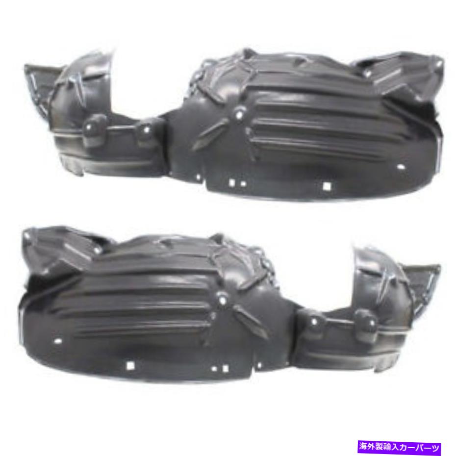 フェンダーライナー for 16 17 18 cx-3 cx3フロントスプラッシュシールド内側フェンダーライナーパネルセットペア For 16 17 18 CX-3 CX3 Front Splash Shield Inner Fender Liner Panel SET PAIR【並行輸入品】 55,638円