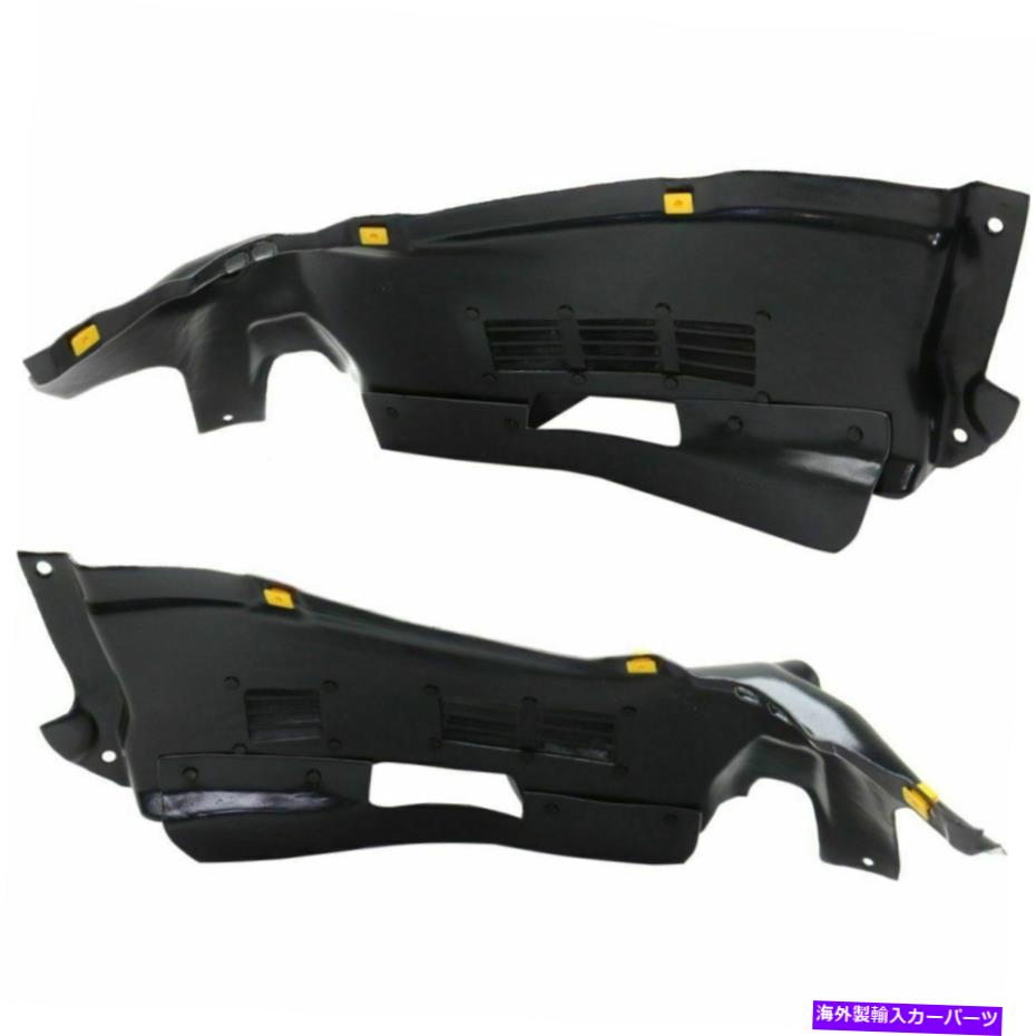 フェンダーライナー 2フロントLH＆RHサイドフロントセクションフェンダーライナーがA4 A4 Quattro S4に適合する新しいセット New Set of 2 Front LH & RH Side Front Section Fender Liner Fits A4 A4 Quattro S4【並行輸入品】