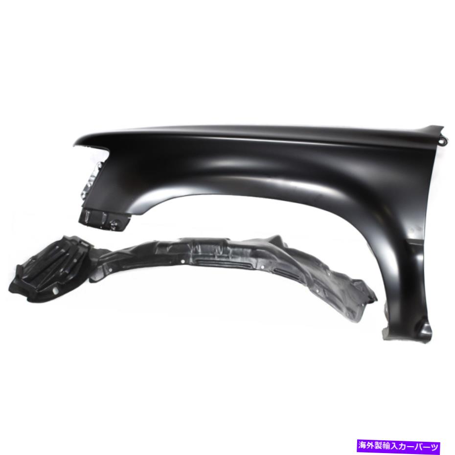 フェンダーライナー 4つのランナートラックドライバーLH 4runnerの2つの正面左側のペアフェンダーセット Pair Fenders Set of 2 Front Left Hand Side for 4 Runner Truck Driver LH 4Runner【並行輸入品】