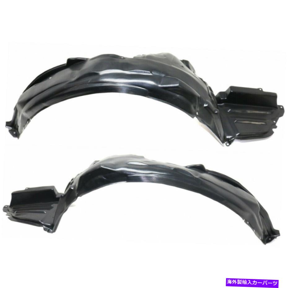 フェンダーライナー Subaru XV Crosstrek Splash Guard/Fender Liner 2013-2015 LHおよびRHペアフロント用 For Subaru XV Crosstrek Splash Guard/Fender Liner 2013-2015 LH and RH Pair Front【並行輸入品】