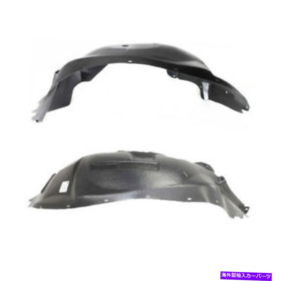 フェンダーライナー 97-04ダコタフロントスプラッシュシールドインナーフェンダーライナーパネルプラスチックセットペア For 97-04 Dakota Front Splash Shield Inner Fender Liner Panel Plastic SET PAIR【並行輸入品】 49,632円