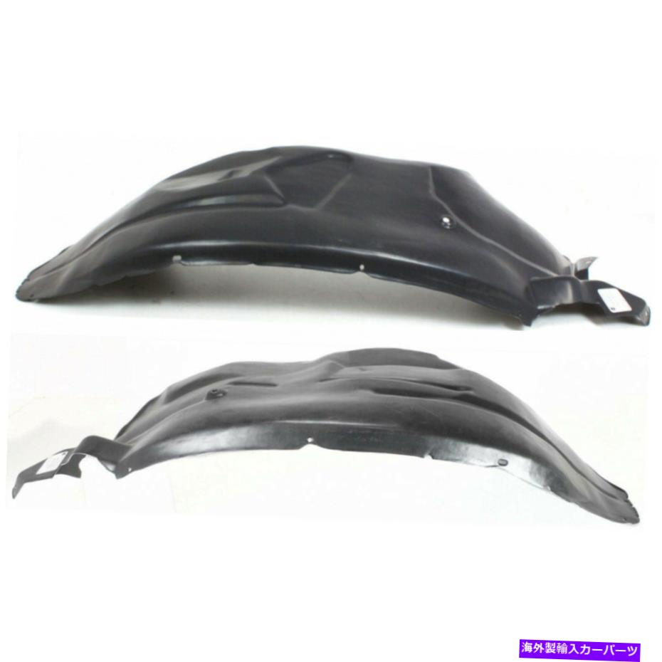 フェンダーライナー リンカーンマークLTスプラッシュガード/フェンダーライナー2006-2008 LHおよびRHペア/セットフロント For Lincoln Mark LT Splash Guard/Fender Liner 2006-2008 LH and RH Pair/Set Front【並行輸入品】