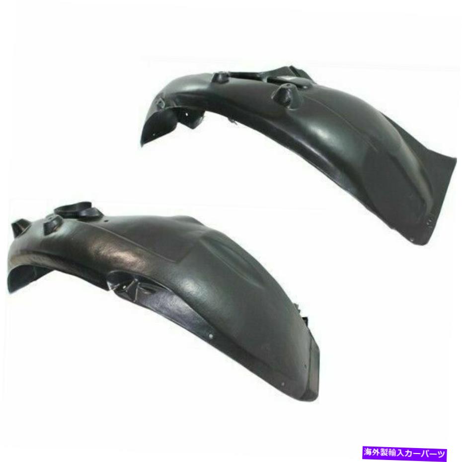 フェンダーライナー 2つの新しいセットは日産サーブ9-3 2003-10フロントLH＆RHサイドインナーフェンダーライナーに適合します New Set of 2 Fits NISSAN SAAB 9-3 2003-10 Front LH & RH Side Inner Fender Liner【並行輸入品】 52,668円