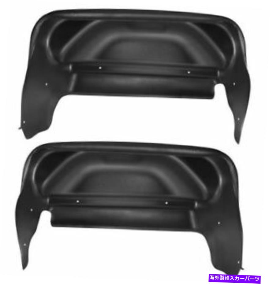 フェンダーライナー ハスキーライナーリアホイールウェルガード14-18 GMCシエラ1500など Husky Liners Rear Wheel Well Guards for 14-18 GMC Sierra 1500 & More【並行輸入品】