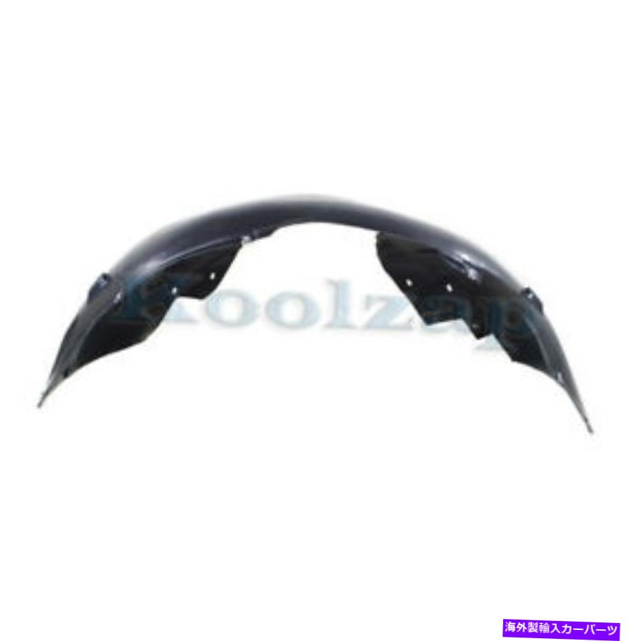 フェンダーライナー 08-18のCAPAグランドキャラバンフロントインナーフェンダーライナースプラッシュシールド右側 CAPA For 08-18 Grand Caravan Front Inner Fender Liner Splash Shield Right Side【並行輸入品】