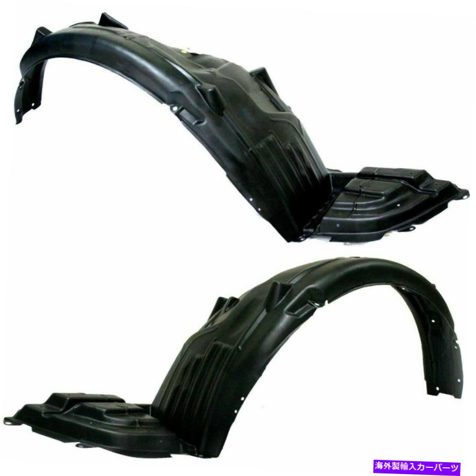 フェンダーライナー 2つの新しいセットSubaru Outback 2010-2015 Front Left＆Right Sideフェンダーライナー New Set of 2 Fits SUBARU OUTBACK 2010-2015 Front Left & Right Side Fender Liner【並行輸入品】