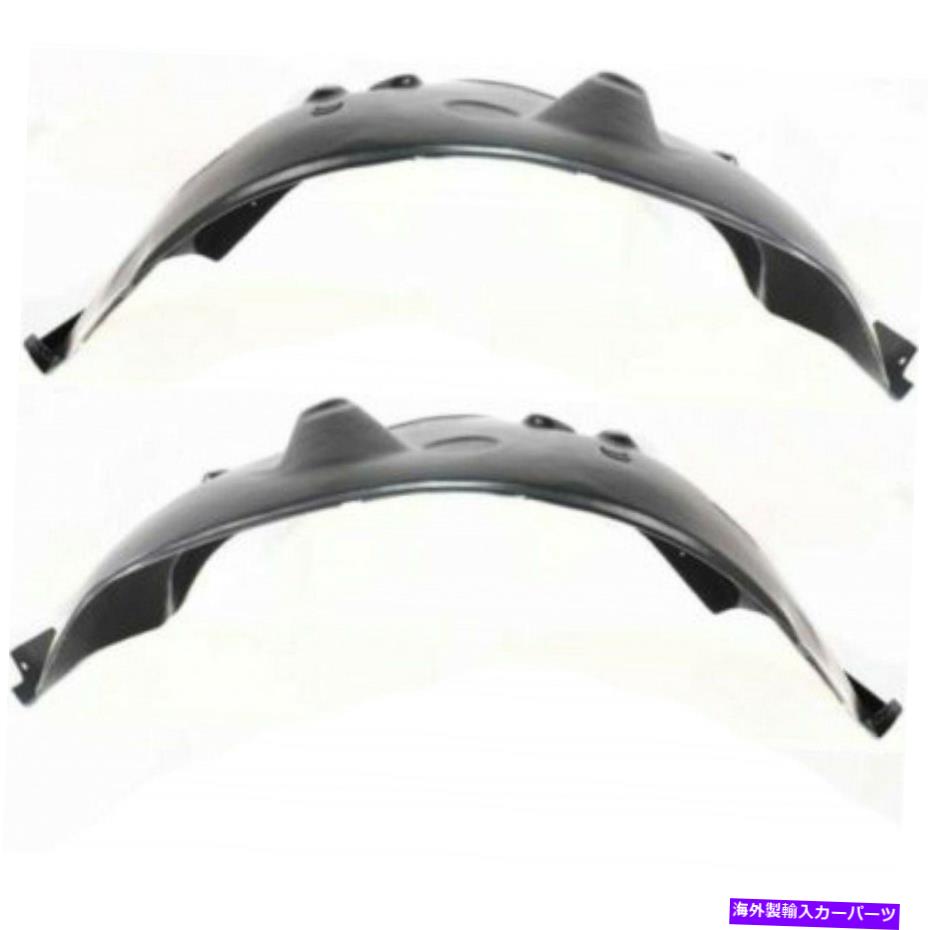 フェンダーライナー フォードF-350スーパーデューティスプラッシュガード/フェンダーライナー2008-2010 LH/RHペアフロント For Ford F-350 Super Duty Splash Guard/Fender Liner 2008-2010 LH/RH Pair Front【並行輸入品】