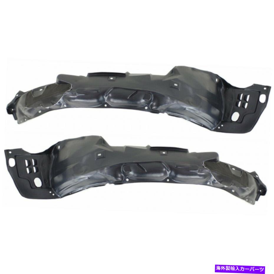 フェンダーライナー ホンダシビックスプラッシュガード/フェンダーライナー2012 13 14 2015 LH＆RHペア/セットセダン For Honda Civic Splash Guard/Fender Liner 2012 13 14 2015 LH & RH Pair/Set Sedan【並行輸入品】