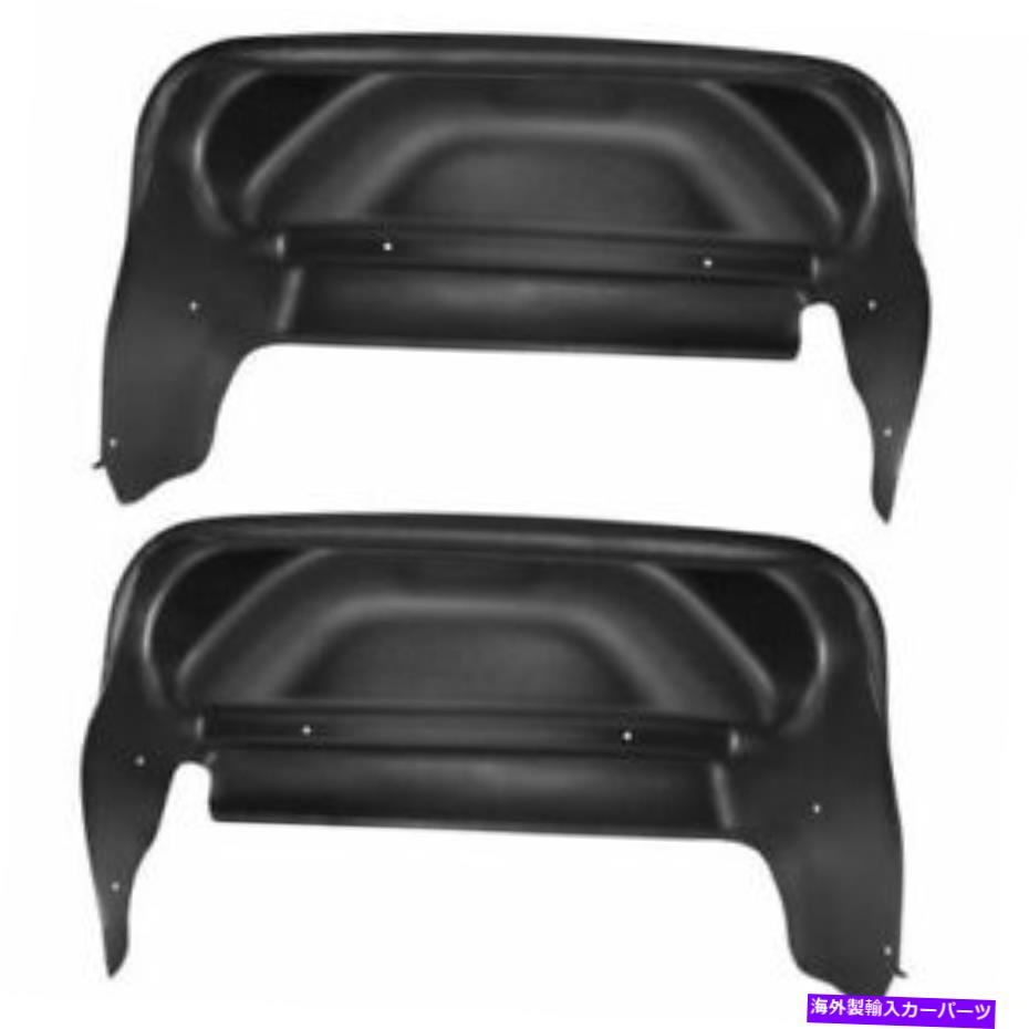 フェンダーライナー ハスキーライナー79031リアホイールウェルガード。 GMC Sierra 1500/2500/3500 HD NEWの場合 Husky Liners 79031 Rear Wheel Well Guards; For GMC Sierra 1500/2500/3500 HD NEW【並行輸入品】