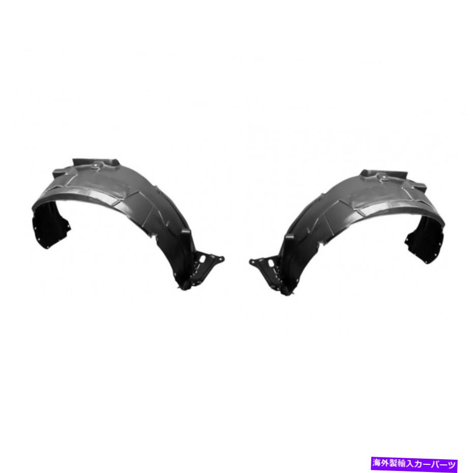 フェンダーライナー Acura RDX 2016 17 2018フェンダーライナードライバーと助手席側|ペア|フロント For Acura RDX 2016 17 2018 Fender Liner Driver and Passenger Side | Pair | Front【並行輸入品】