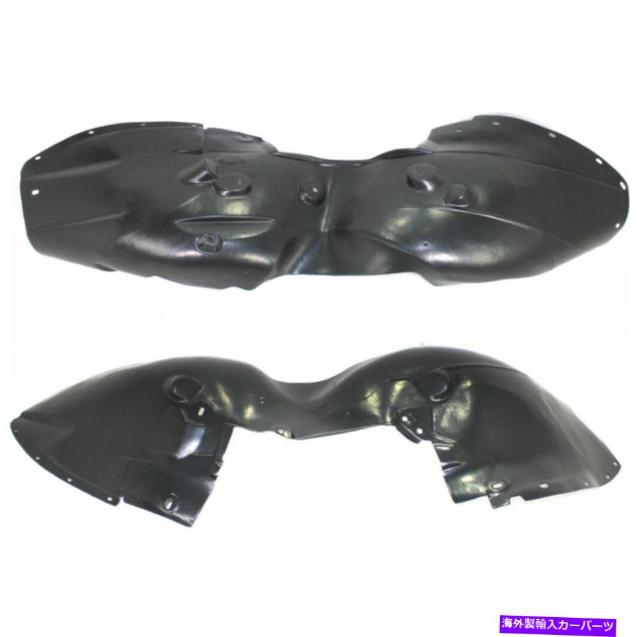フェンダーライナー シボレータホスプラッシュガード/フェンダーライナー2007-2014 LHおよびRHペア/セットフロント For Chevy Tahoe Splash Guard/Fender Liner 2007-2014 LH and RH Pair/Set Front【並行輸入品】