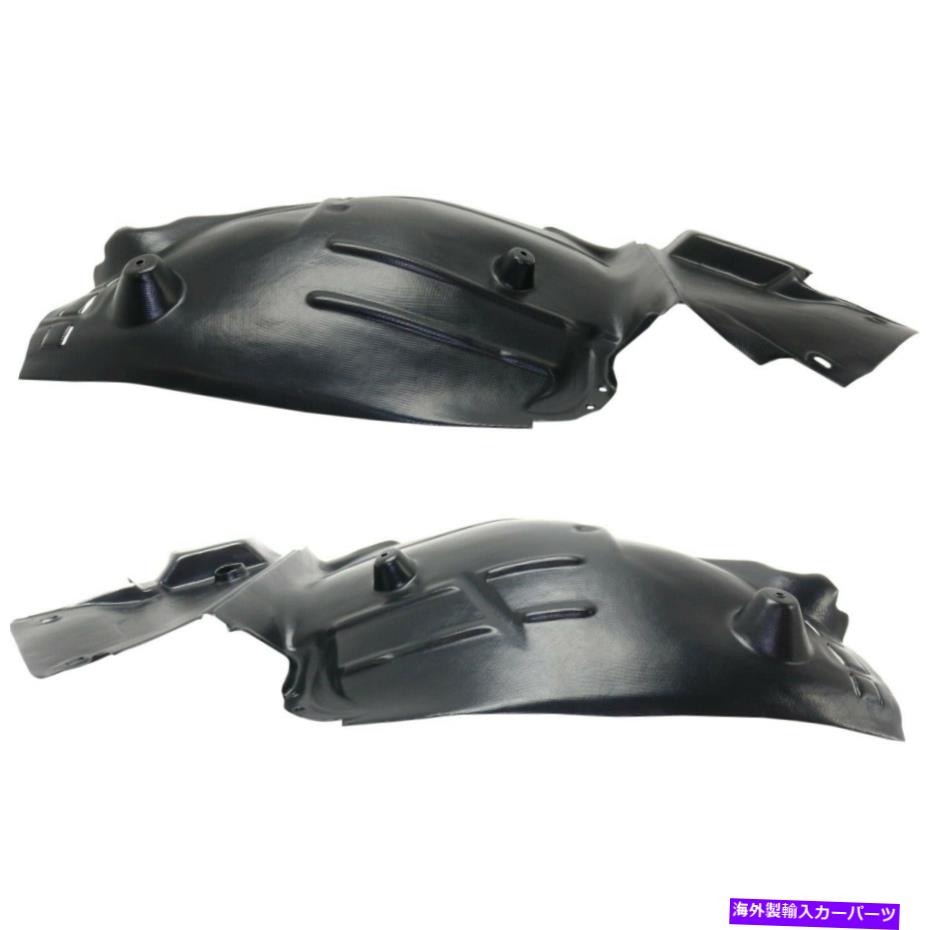 フェンダーライナー 2015-2018のフェンダーライナーセットメルセデスベンツC300 2017-2018 C43 AMGフロント2PC Fender Liner Set For 2015-2018 Mercedes Benz C300 2017-2018 C43 AMG Front 2Pc【並行輸入品】
