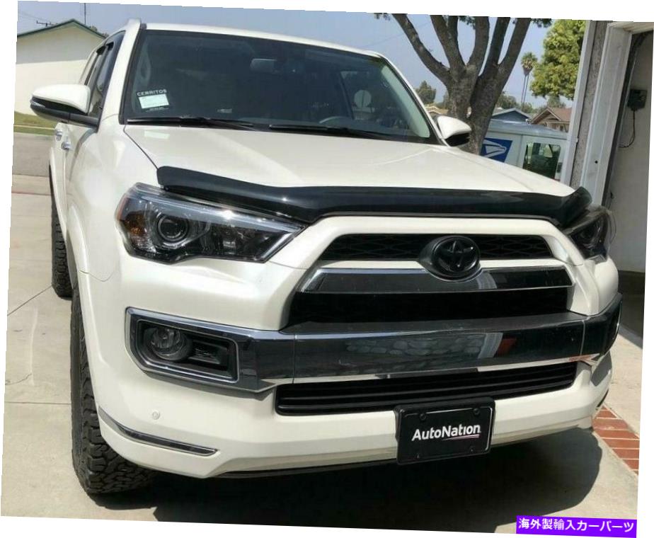 バグシールド フルハイトバグシールド（2010-2020 4runner）フードデフレクタープロテクタースモークガード FULL HEIGHT Bug Shield (2010-2020 4RUNNER) Hood Deflector Protector Smoke Guard【並行輸入品】