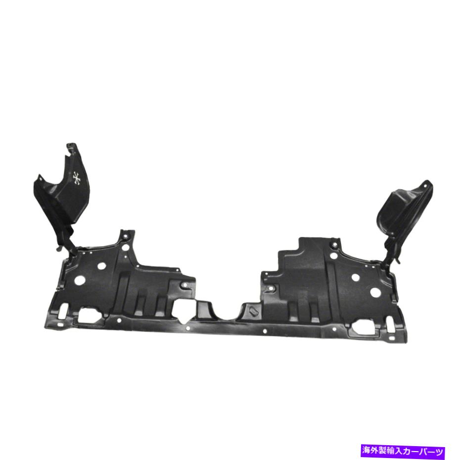 バグシールド 新しいアンダーカーシールドダイレクト交換適合2013-2017ホンダアコードクーペ New Undercar Shield Direct Replacement Fits 2013-2017 Honda Accord Coupe【並行輸入品】