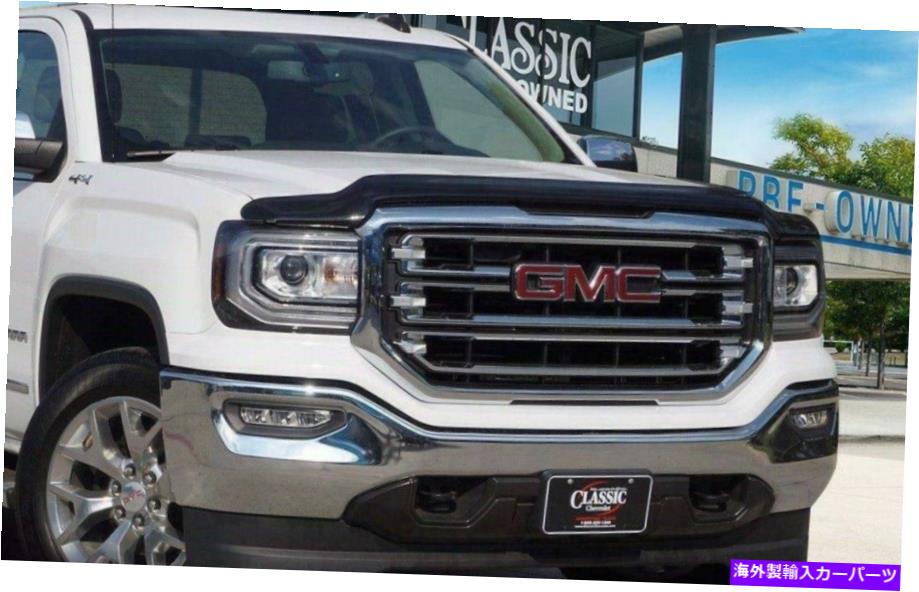 バグシールド フルプロファイルバグシールド（2014- 2018 Sierra 1500）デフレクターフードプロテクターガード FULL PROFILE Bug Shield (2014- 2018 SIERRA 1500 ) Deflector Hood Protector Guard【並行輸入品】