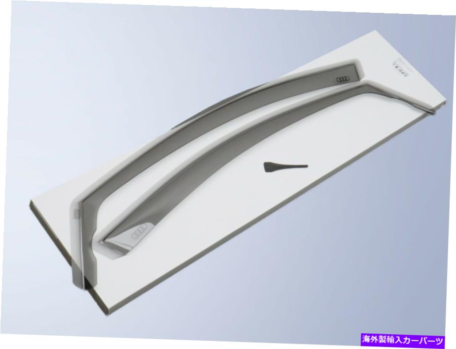 バグシールド オリジナルの風のディフレクターアウディQ7 4Lフロント右左4L072193ボックス Original Wind Deflector Audi Q7 4L Front Right Left 4L072193 Boxed【並行輸入品】