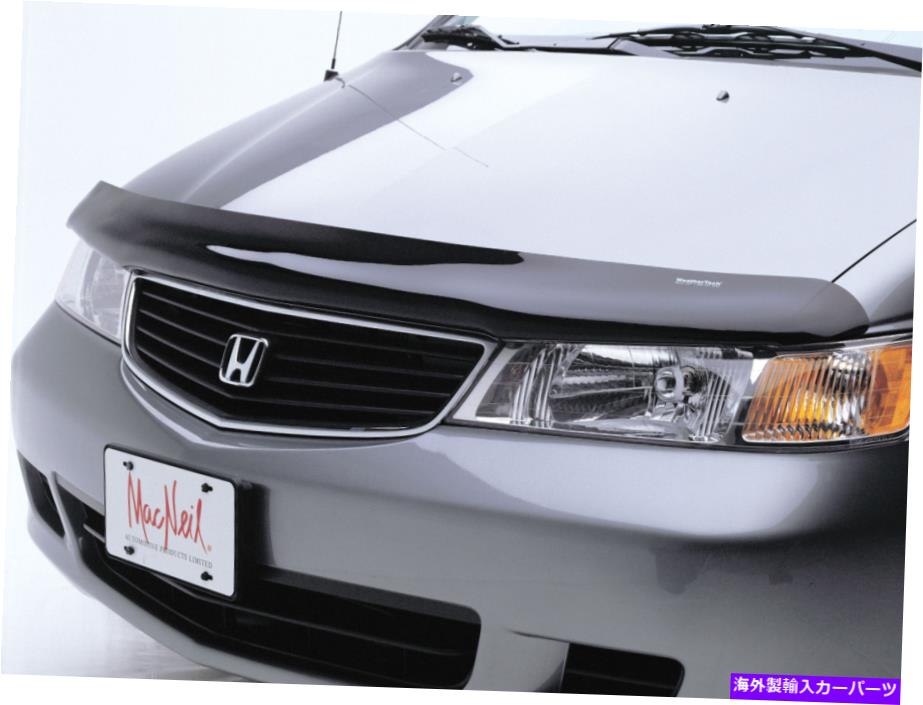 バグシールド Weathertech Stone＆Bug Deflector Hood Shood for Honda Odyssey -1999-2004 WeatherTech Stone & Bug Deflector Hood Shield for Honda Odyssey - 1999-2004【並行輸入品】