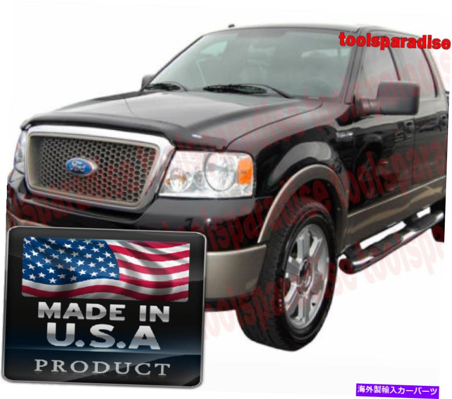 バグシールド フォードレンジャー1998-2003フードシールドバグデフレクターディフェンダーストーンガード Ford RANGER 1998 - 2003 Hood Shield BUG DEFLECTOR DEFENDER STONE GUARD【並行輸入品】
