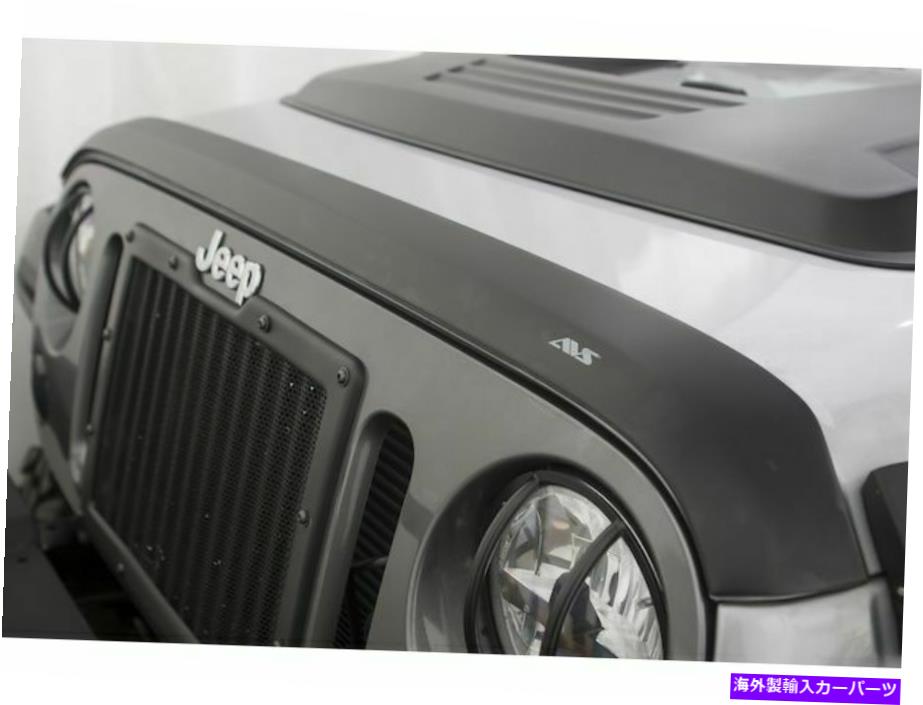 バグシールド ジープグラディエーターラングラー2021 2020 2018 2019のバグシールドVentshade 3WFC17 2019 Bug Shield Ventshade 3WFC17 for Jeep Gladiator Wrangler 2021 2020 2018 2019【並行輸入品】