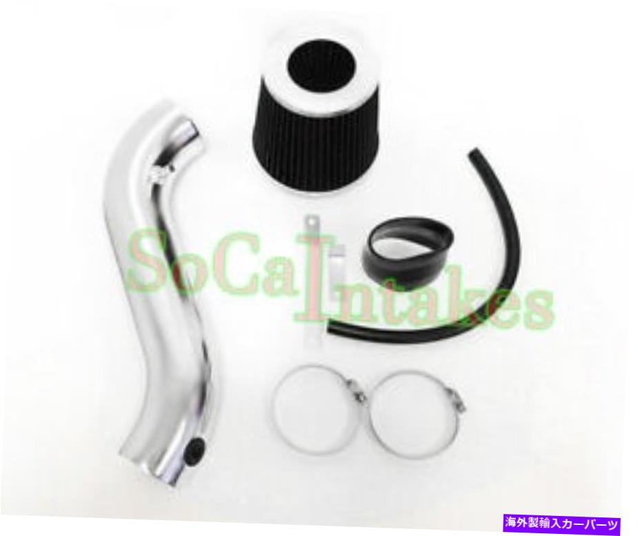 USエアインテーク インナーダクト 2005-2010のブラックエアインテークキット＆フィルタークライスラー300 3.5 V6ツーリング Black Air Intake Kit & Filter For 2005-2010 Chrysler 300 3.5 V6 Touring【並行輸入品】