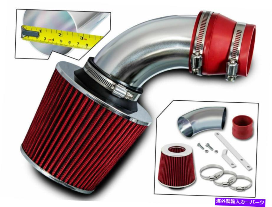 USエアインテーク インナーダクト スポーツラムエアインテークシステム + 09-11シボレーアベオアベオ5 1.6L L4用ドライフィルター Sport Ram Air Intake System + Dry Filter For 09-11 Chevy Aveo Aveo5 1.6L L4【並行輸入品】