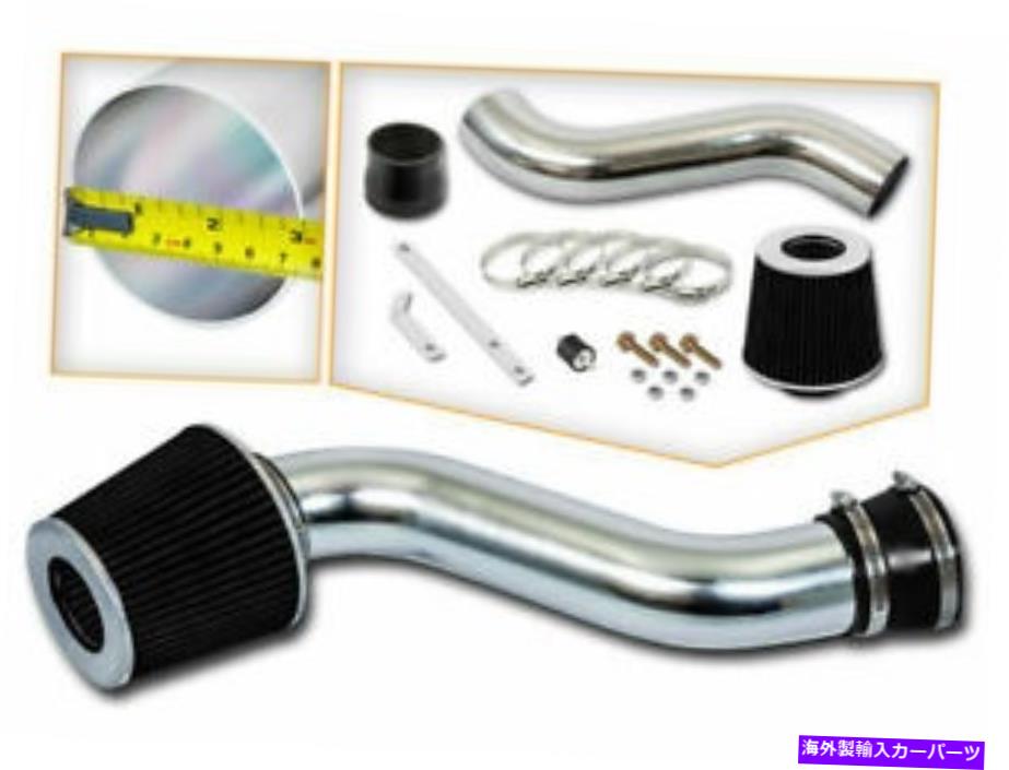 USエアインテーク インナーダクト 97-02のスポーツエア誘導吸気キット+ブラックフィルタージープラングラーTJ 2.5L L4 SPORT AIR Induction INTAKE KIT+ Black Filter For 97-02 Jeep Wrangler TJ 2.5L L4【並行輸入品】