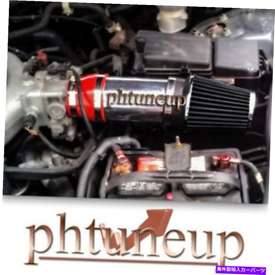 USエアインテーク インナーダクト 2003年から2007年のHonda Accord Ex/LX/SE 3.0L V6エンジンのRed-Black Air Intake Kit RED-BLACK AIR INTAKE KIT for 2003-2007 HONDA ACCORD EX/LX/SE 3.0L V6 ENGINE【並行輸入品】