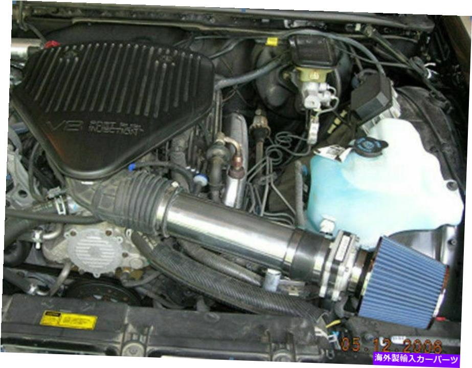 USエアインテーク インナーダクト 94-96ロードマスター /フリートウッド4.3 5.7 V8用ショートラムエアインテークキット +ブルーフィルター Short Ram Air Intake Kit +BLUE Filter for 94-96 Roadmaster /Fleetwood 4.3 5.7 V8【並行輸入品】
