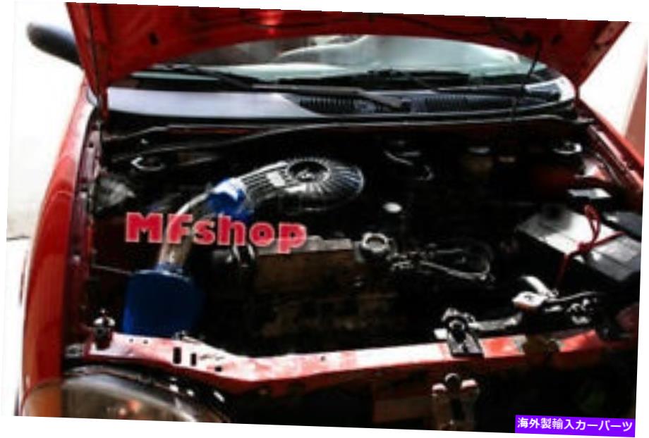 USエアインテーク インナーダクト 1991-1997の青GEOメトロ1.0L 1.3L空気吸気システムキット +フィルター BLUE For 1991-1997 Geo Metro 1.0L 1.3L Air Intake System Kit + Filter【並行輸入品】